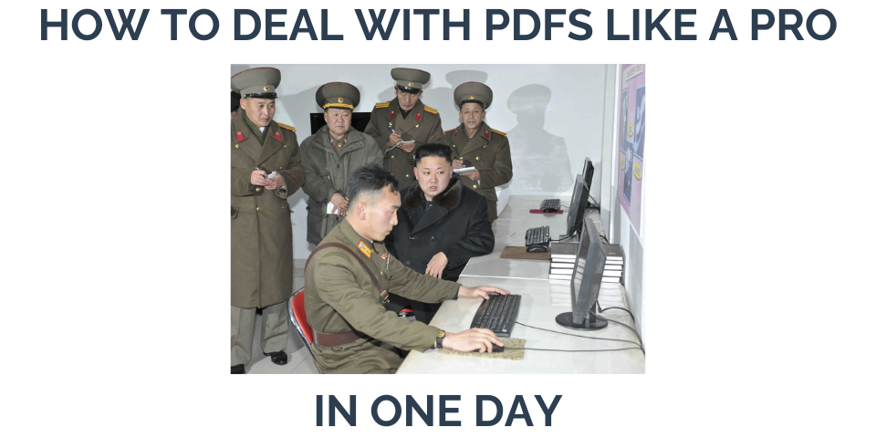 All the help you need to simplify your PDF tasks with online PDF management tools.