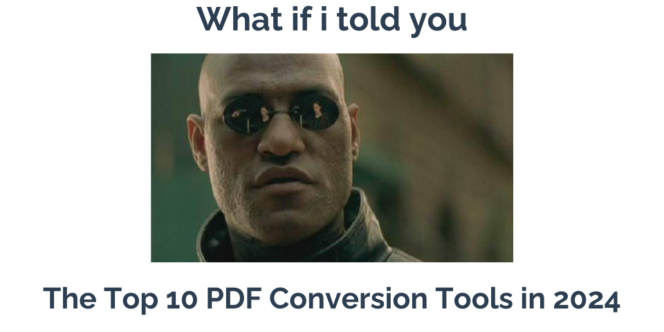 Discover the best PDF conversion tools of 2024, including online and desktop options for all your document needs